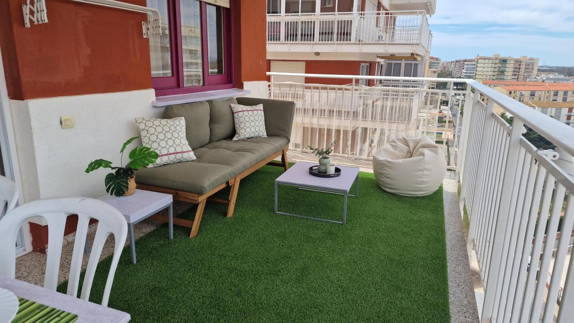 Appartamento Incredible Seafront With Sunrise And Sunset Views Benicàssim Esterno foto