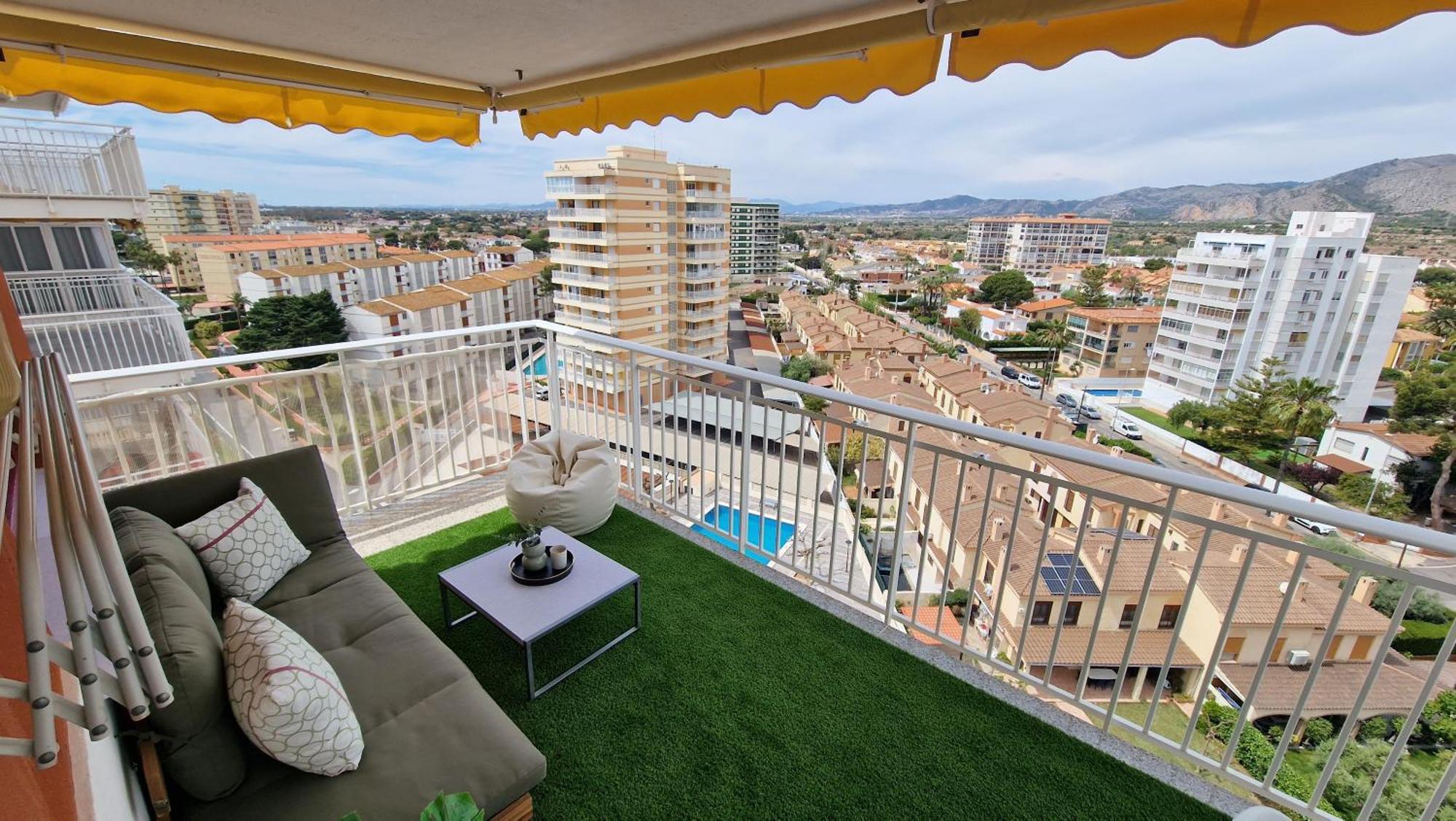 Appartamento Incredible Seafront With Sunrise And Sunset Views Benicàssim Esterno foto